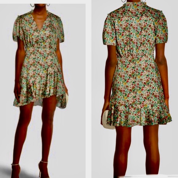 Sandro Fee for the Future Floral Dress Size 2 - Picture 3 of 11